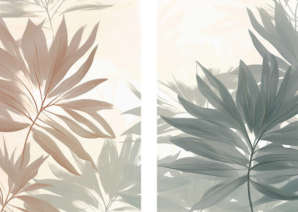 Soft hues of delicate foliage Soft hues of delicate foliage