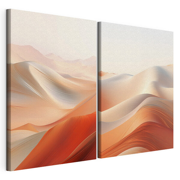 Impression sur toile modulaire Capture d'écran d'un désert