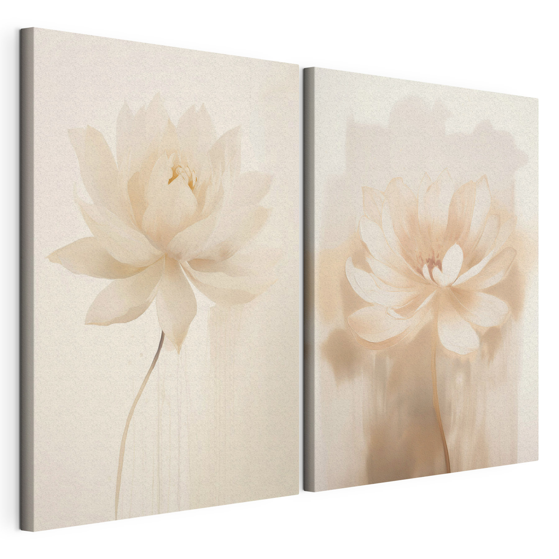 Elegant blossoms in soft hues Elegant blossoms in soft hues