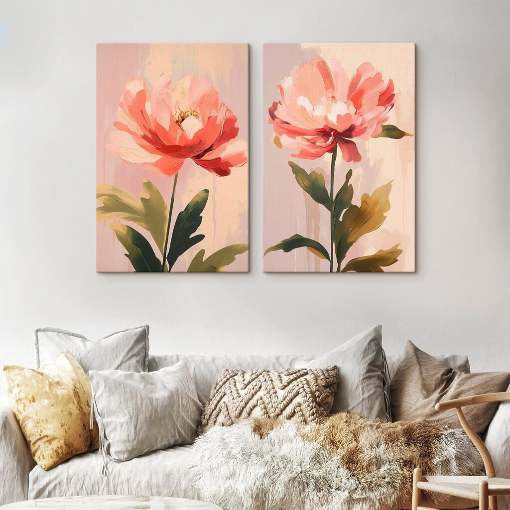 Painting of a flower Painting of a flower