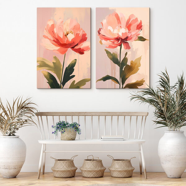 Painting of a flower Painting of a flower