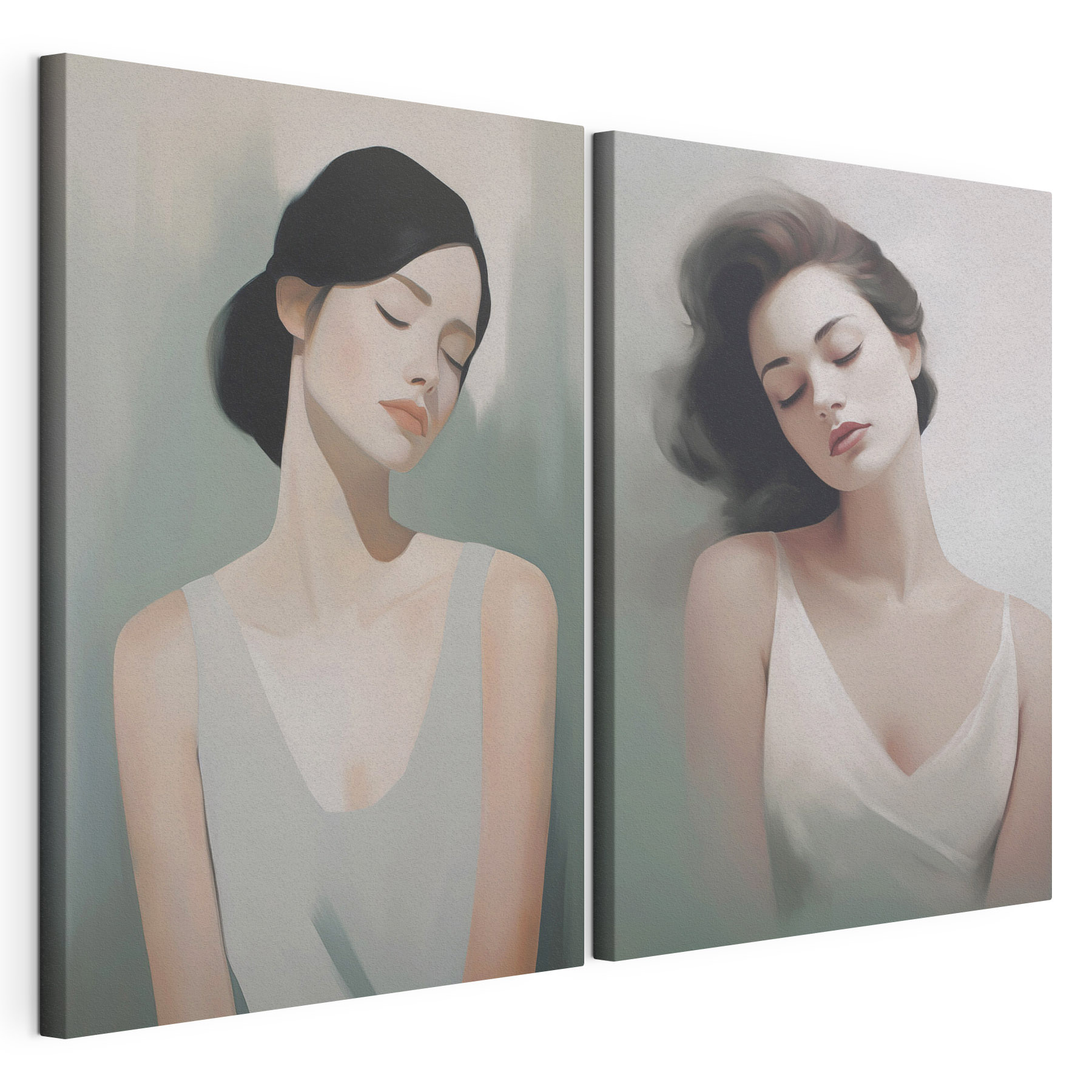 Soft expressions of serene beauty Soft expressions of serene beauty