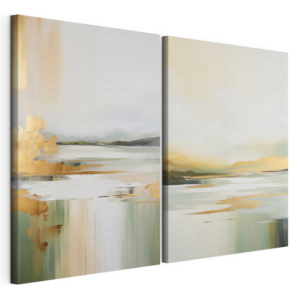 Painting of a landscape Painting of a landscape