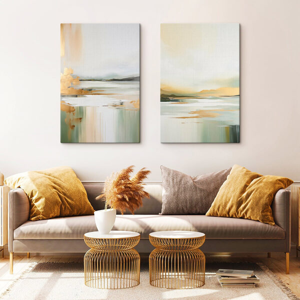 Painting of a landscape Painting of a landscape