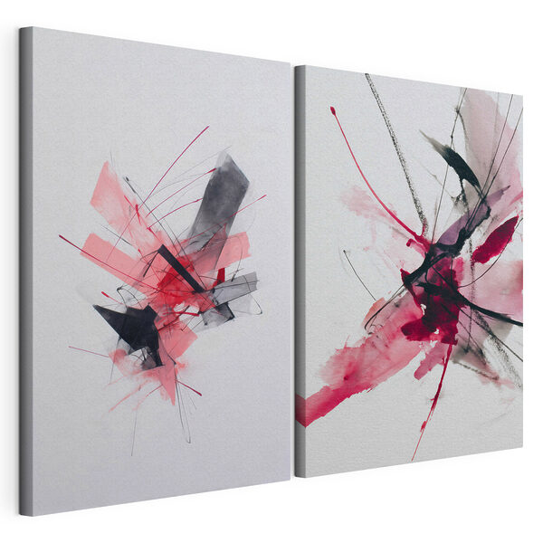 Collage artistique Impression sur toile modulaire Collage artistique