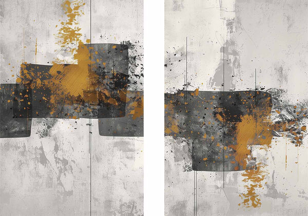 Abstract colors in dynamic composition Abstract colors in dynamic composition