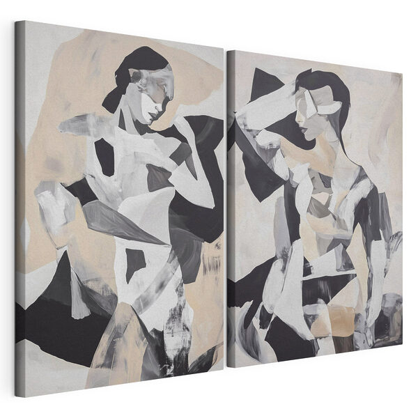 Impression sur toile modulaire Deux images d'une femme (UGS : m01267) Impression sur toile modulaire Impression sur toile modulaire Deux images d'une femme (UGS : m01267)