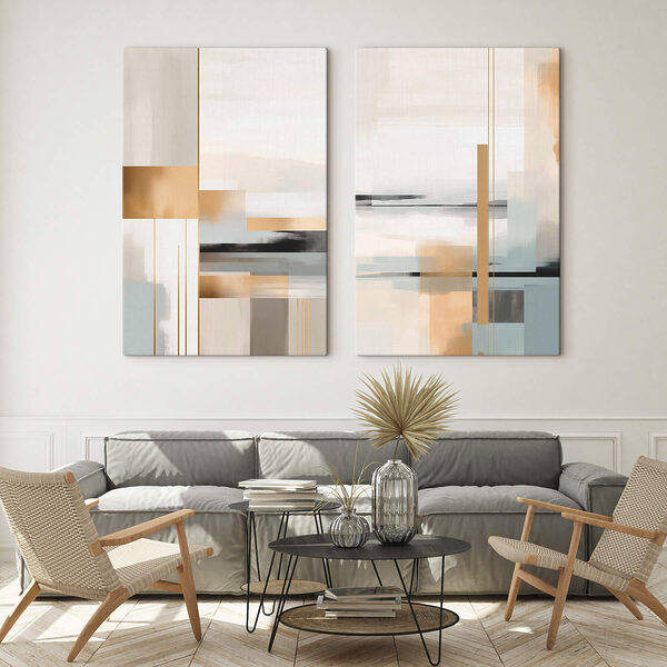 Painting of a landscape Painting of a landscape