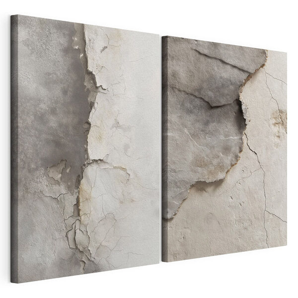 Surface aux motifs et textures uniques Impression sur toile modulaire Surface aux motifs et textures uniques