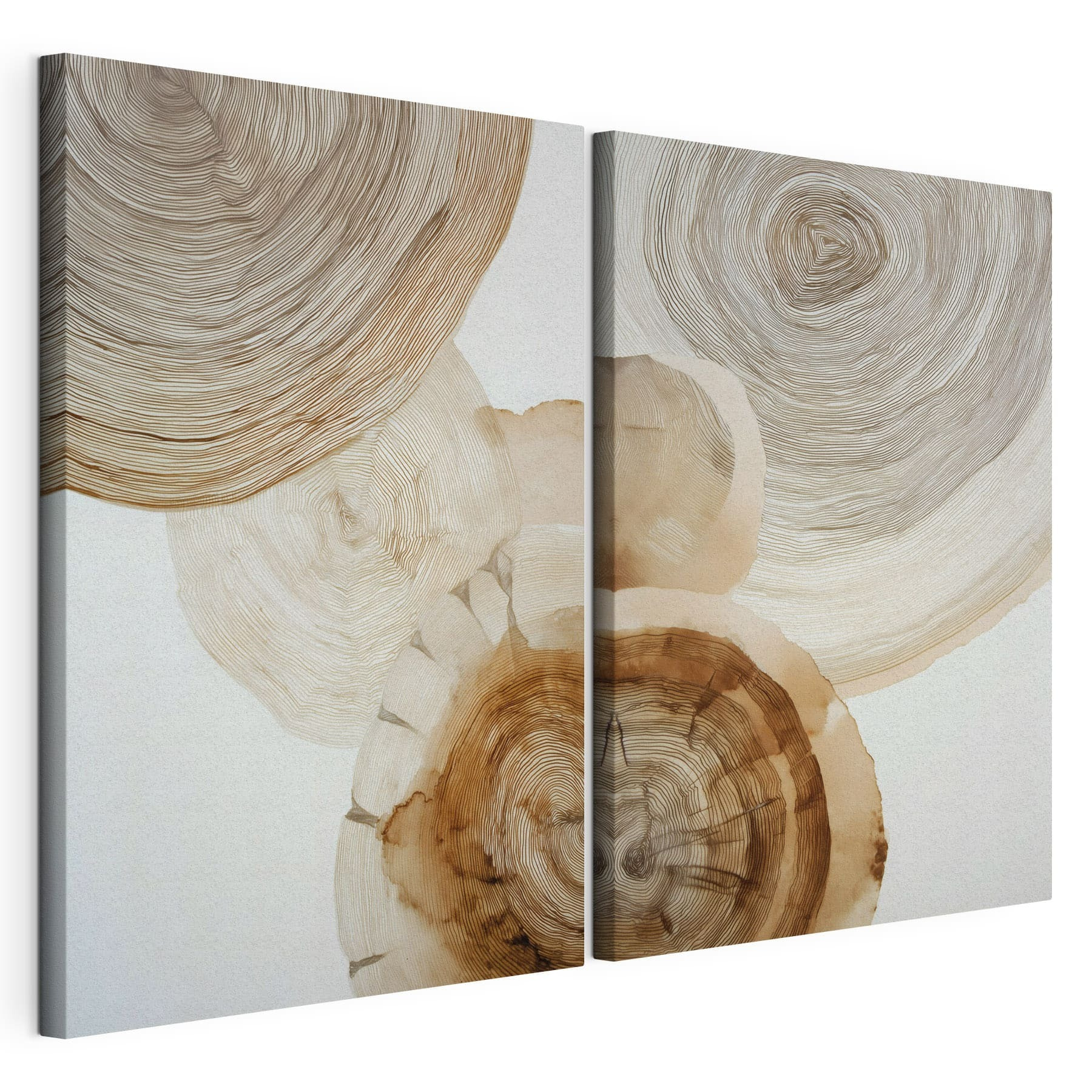 Nature-inspired abstract design in neutrals Nature-inspired abstract design in neutrals