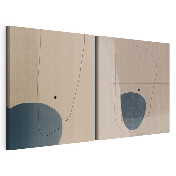 Impression sur toile modulaire Deux œuvres d'art (UGS : m30082) Impression sur toile modulaire Impression sur toile modulaire Deux œuvres d'art (UGS : m30082)