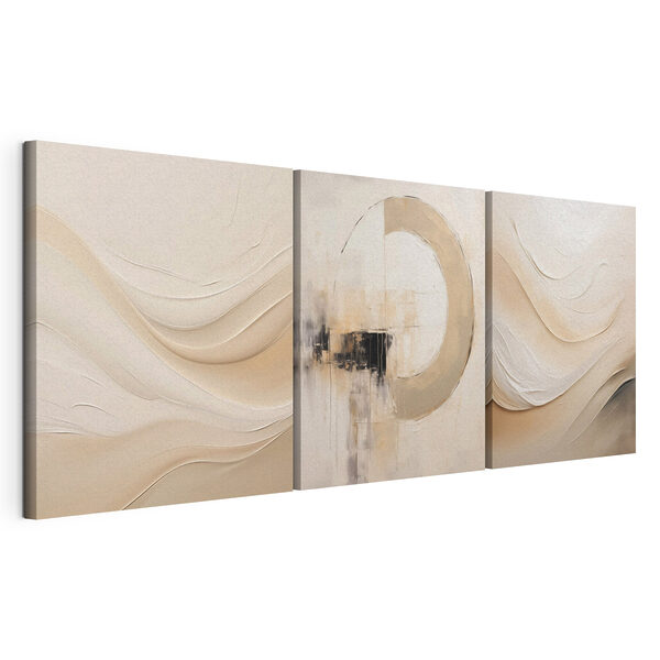 Peinture représentant un cercle Impression sur toile modulaire Peinture représentant un cercle