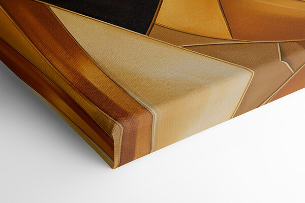 Dynamic shapes in warm tones Dynamic shapes in warm tones