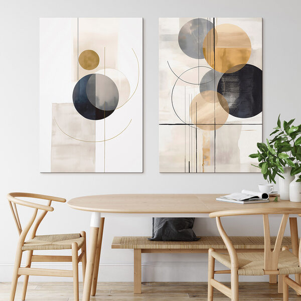 Two pieces of art Two pieces of art