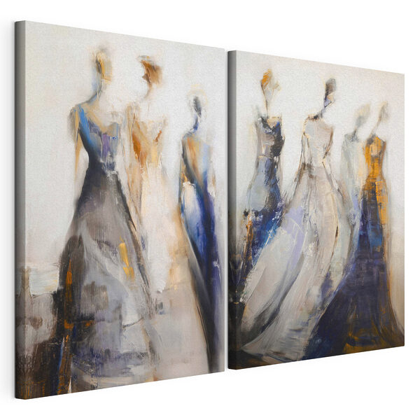 Impression sur toile modulaire Tableau représentant un groupe de femmes
