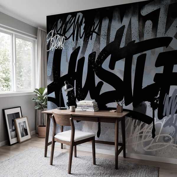 Graffitis en noir et blanc Graffitis en noir et blanc