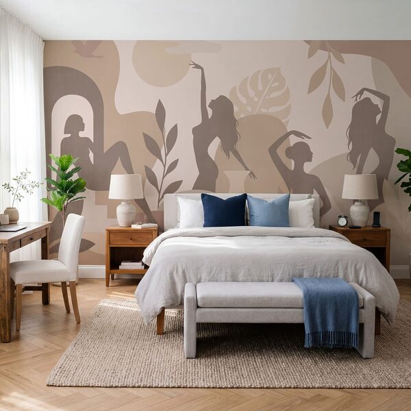 Silhouettes de femmes et plantes Silhouettes de femmes et plantes