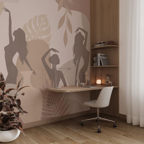 Silhouettes de femmes et plantes Silhouettes de femmes et plantes