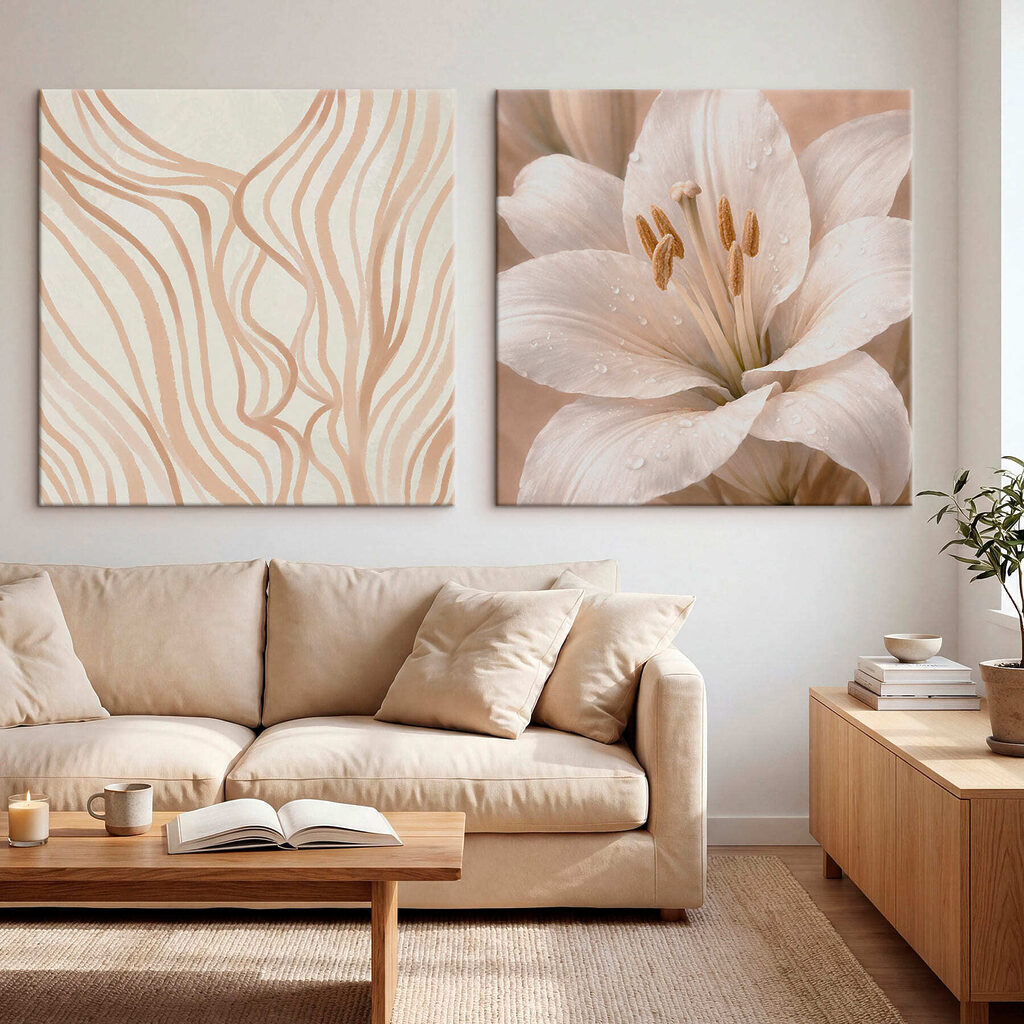 Smooth lines and elegant lilies Smooth lines and elegant lilies