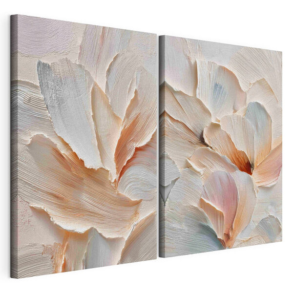 Impression sur toile modulaire Des pétales délicats aux teintes douces (UGS : m30145) Impression sur toile modulaire Impression sur toile modulaire Des pétales délicats aux teintes douces (UGS : m30145)