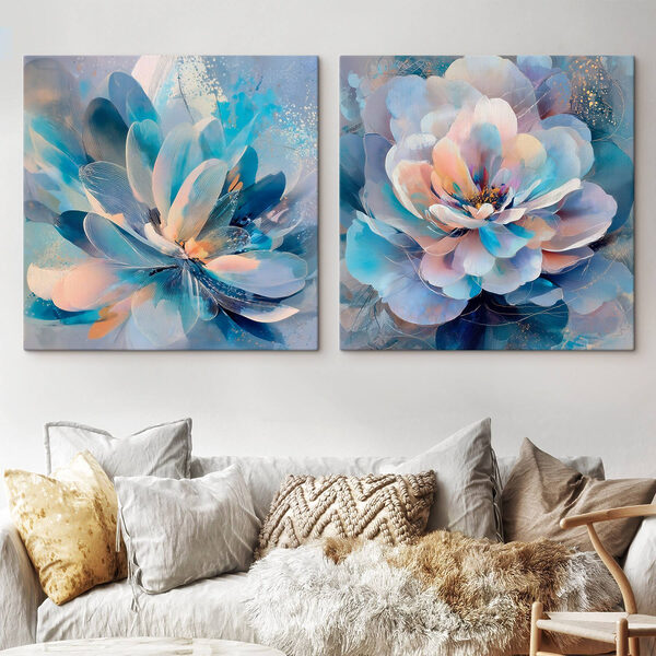 Soft hues of floral elegance Soft hues of floral elegance