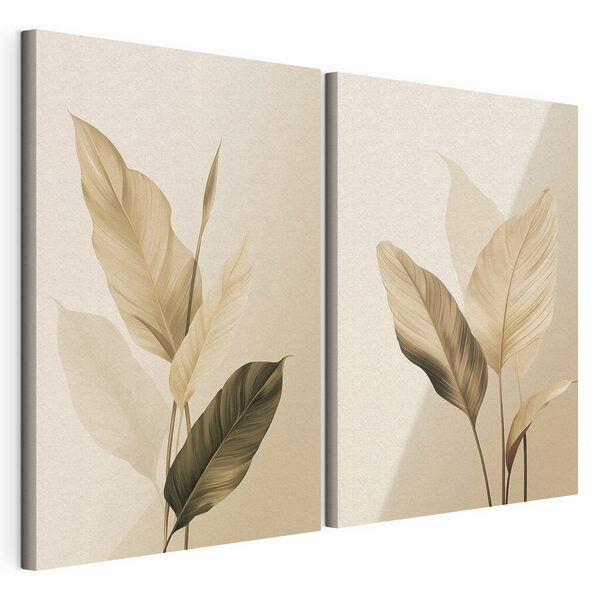 Les douces nuances de la beauté de la nature Impression sur toile modulaire Les douces nuances de la beauté de la nature
