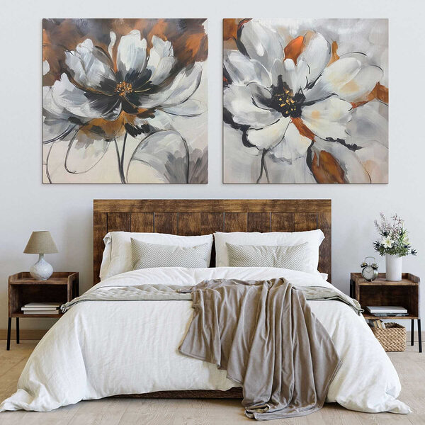 Painting of a flower Painting of a flower