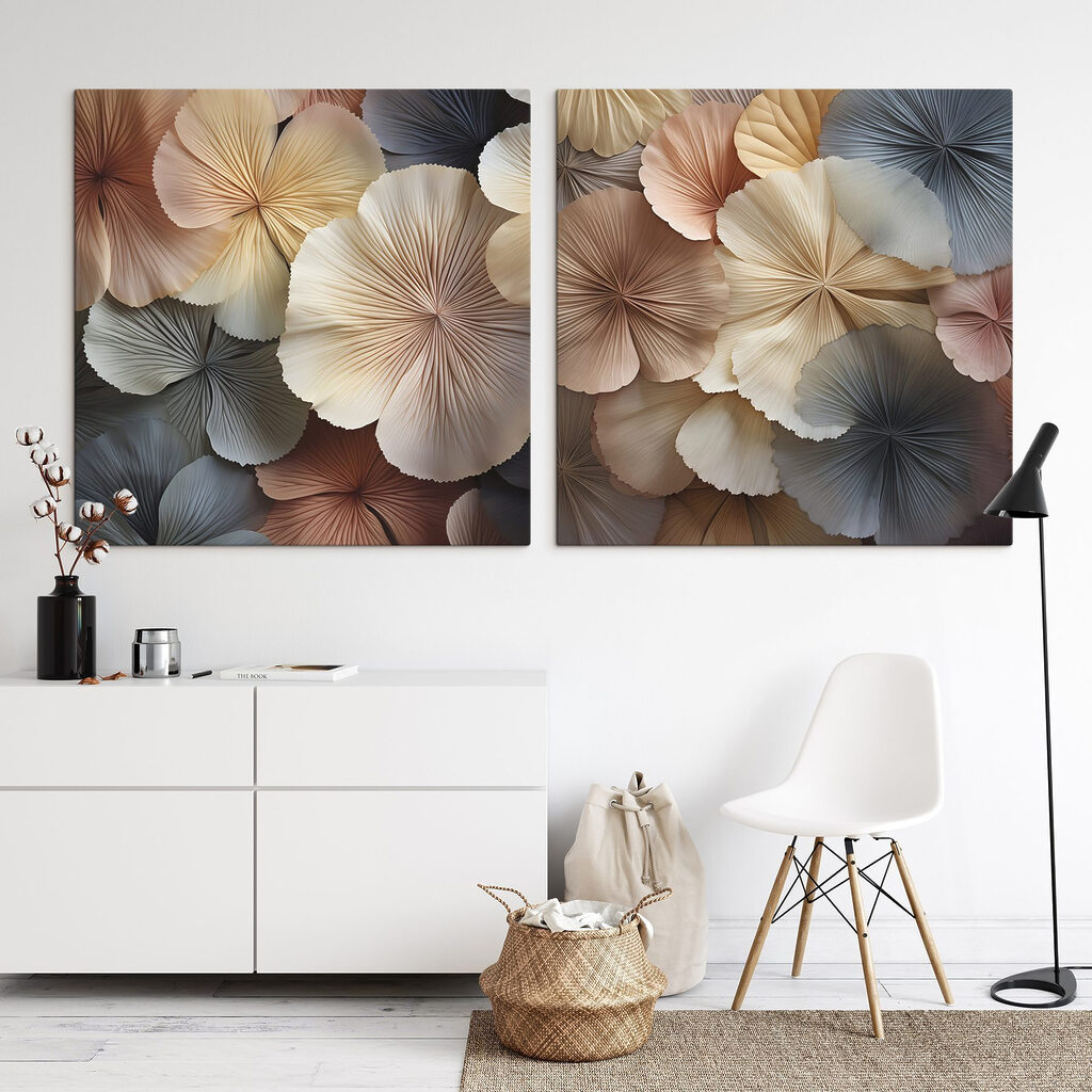 Collage of flowers Collage of flowers