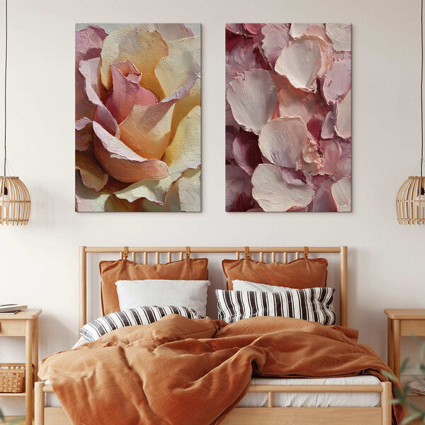 Soft hues of blooming petals Soft hues of blooming petals