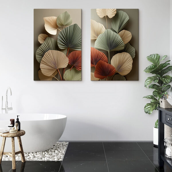 Elegant foliage in soft hues Elegant foliage in soft hues