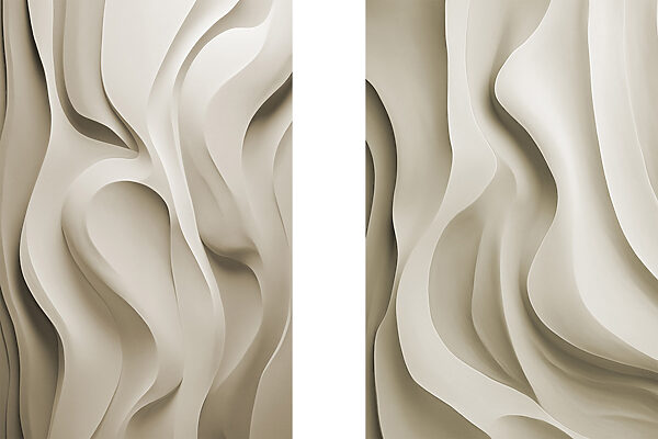 Flowing lines in neutral tones Flowing lines in neutral tones