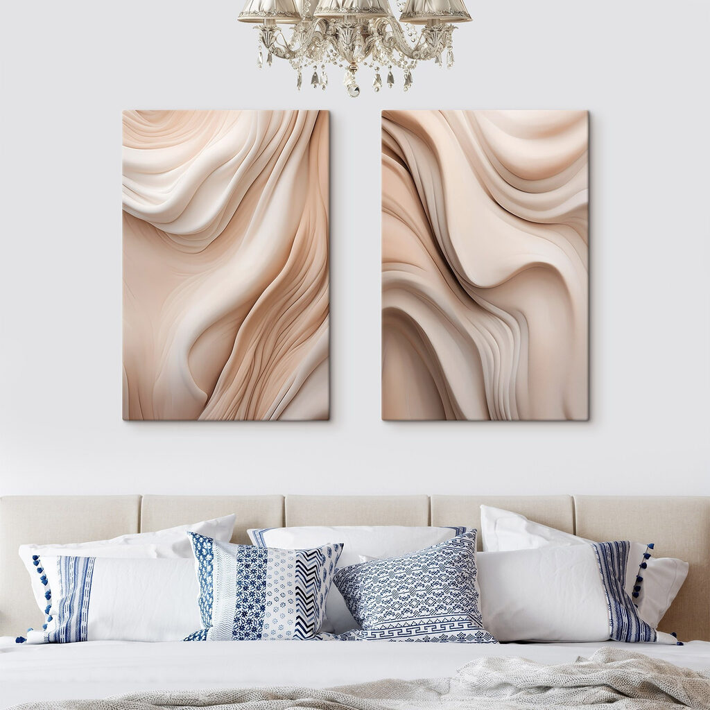 Soft curves in warm tones Soft curves in warm tones