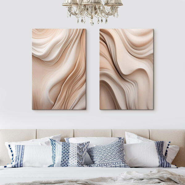 Soft curves in warm tones Soft curves in warm tones