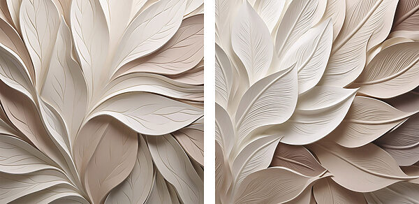 Delicate layers of soft hues Delicate layers of soft hues