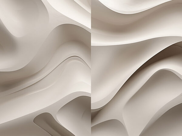 Soft curves in neutral tones Soft curves in neutral tones