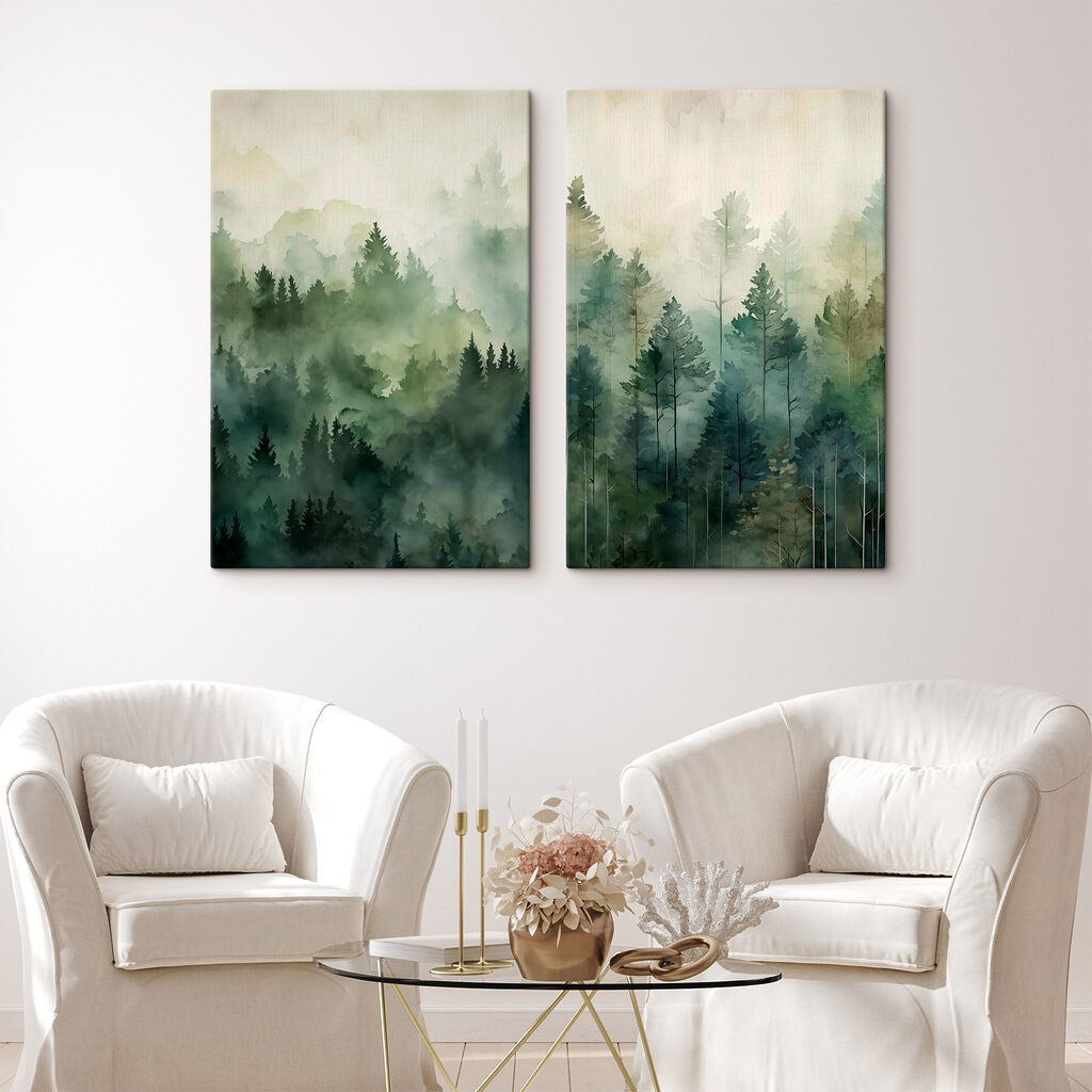 Comparison of a forest Comparison of a forest