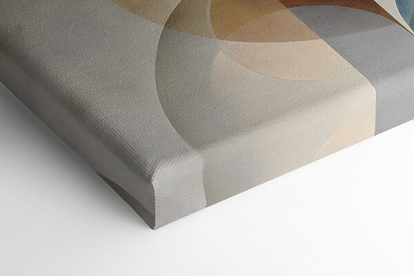 Flowing shapes in soft hues Flowing shapes in soft hues