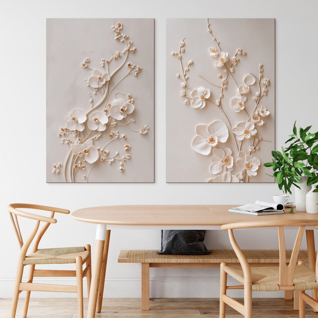 Elegant floral design in soft tones Elegant floral design in soft tones