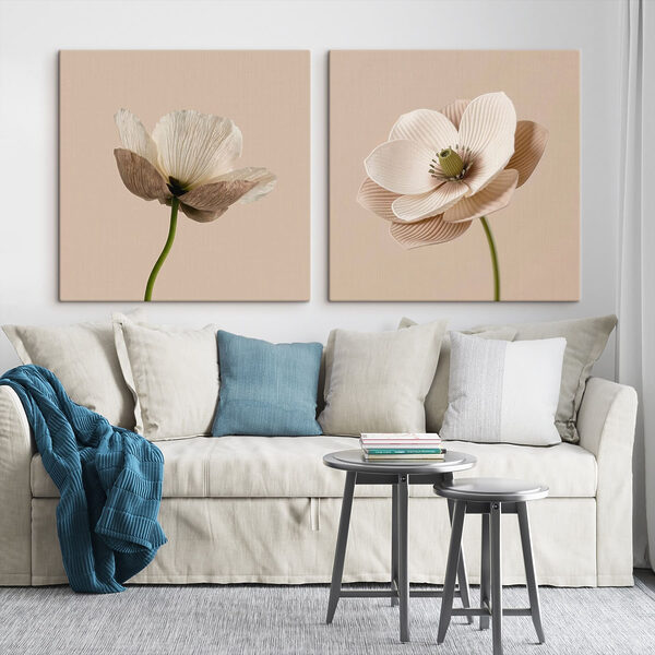 Delicate blooms in soft tones Delicate blooms in soft tones