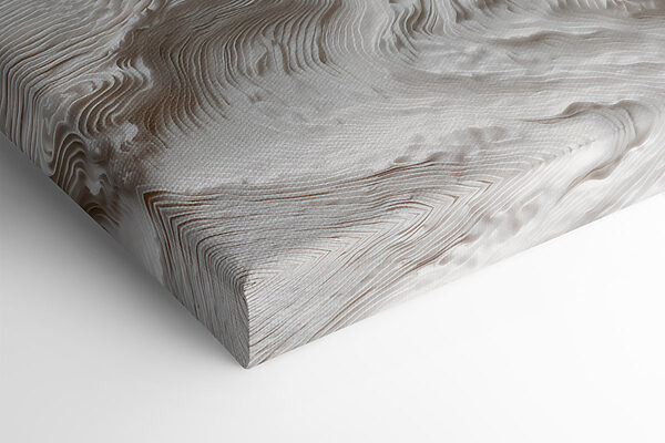 White and grey surface with wavy lines White and grey surface with wavy lines