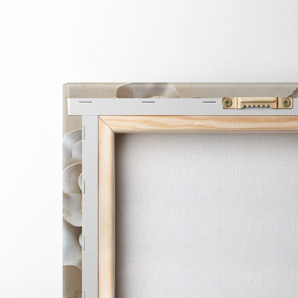 Impression sur toile modulaire Collage de fleurs sur une surface en marbre (UGS : m30755)