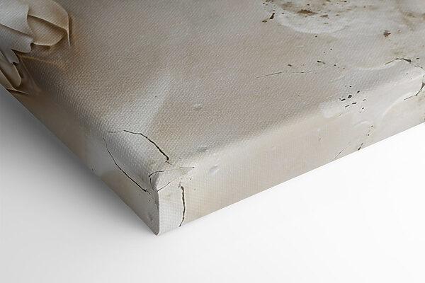 Impression sur toile modulaire Collage de fleurs sur une surface en marbre (UGS : m30755)