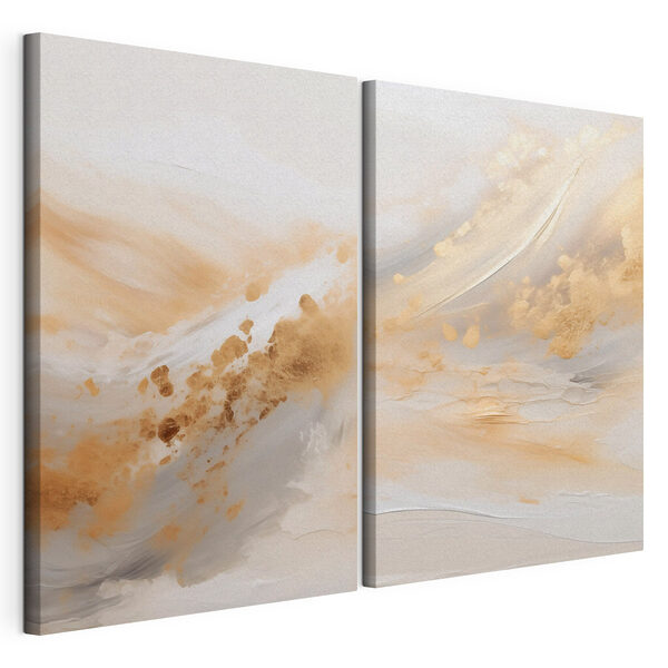 Impression sur toile modulaire Les nuances subtiles de l'élégance de la nature