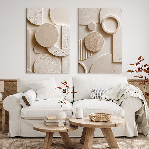Collage of different shapes Collage of different shapes