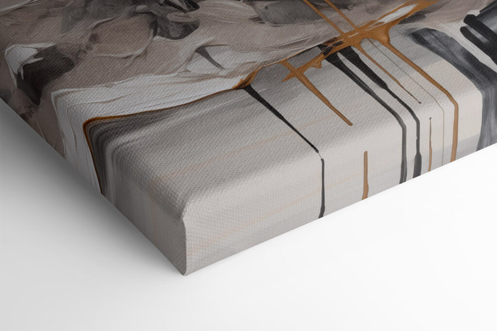 Painting of a tree and a circle Painting of a tree and a circle