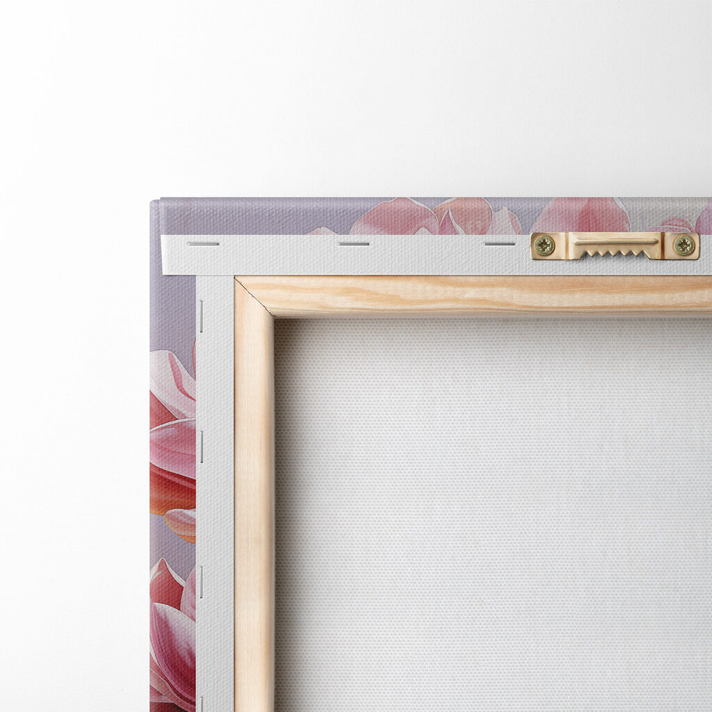 Impression sur toile modulaire Des fleurs élégantes aux teintes douces (UGS : m30700)