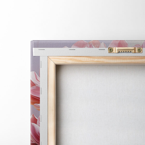 Impression sur toile modulaire Des fleurs élégantes aux teintes douces (UGS : m30700)