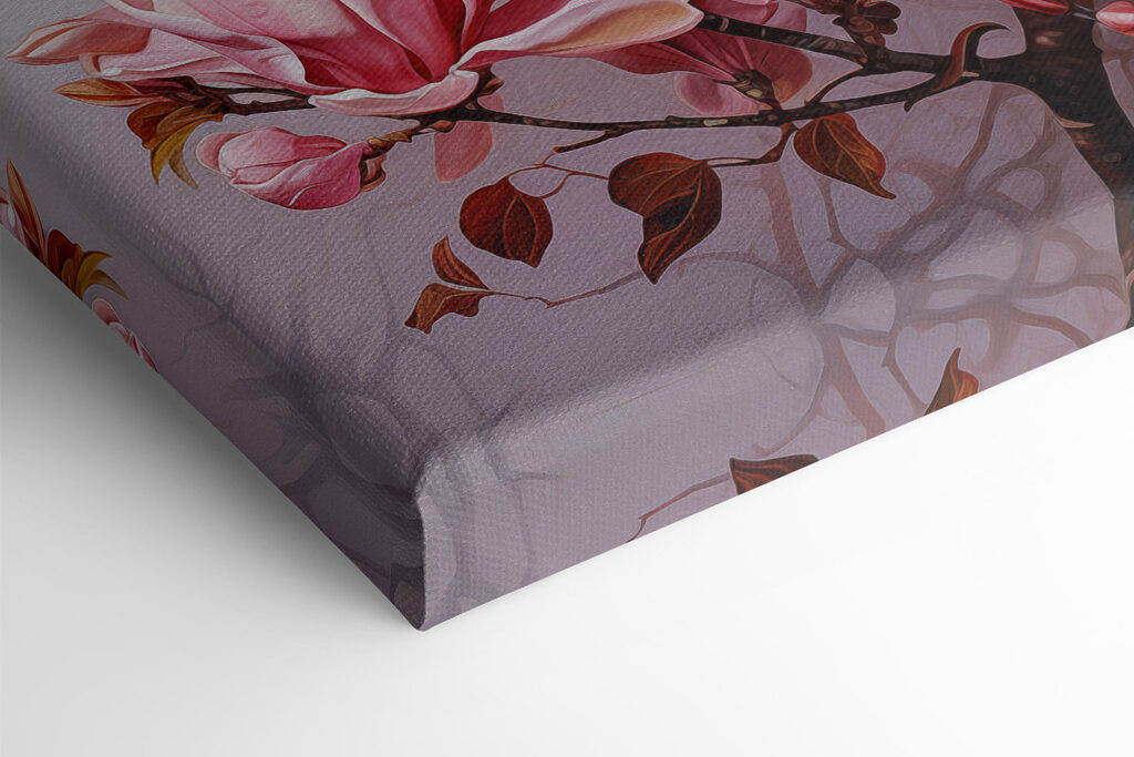 Impression sur toile modulaire Des fleurs élégantes aux teintes douces (UGS : m30700)
