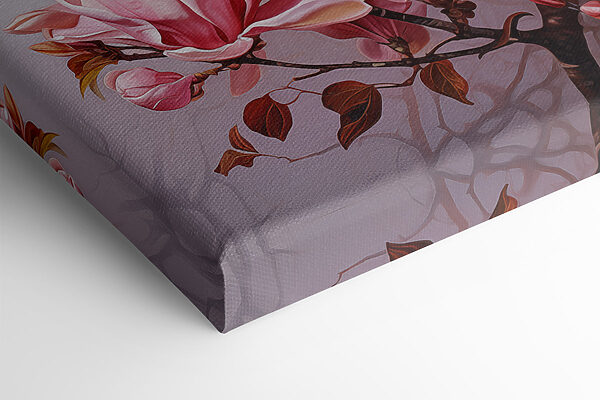 Impression sur toile modulaire Des fleurs élégantes aux teintes douces (UGS : m30700)