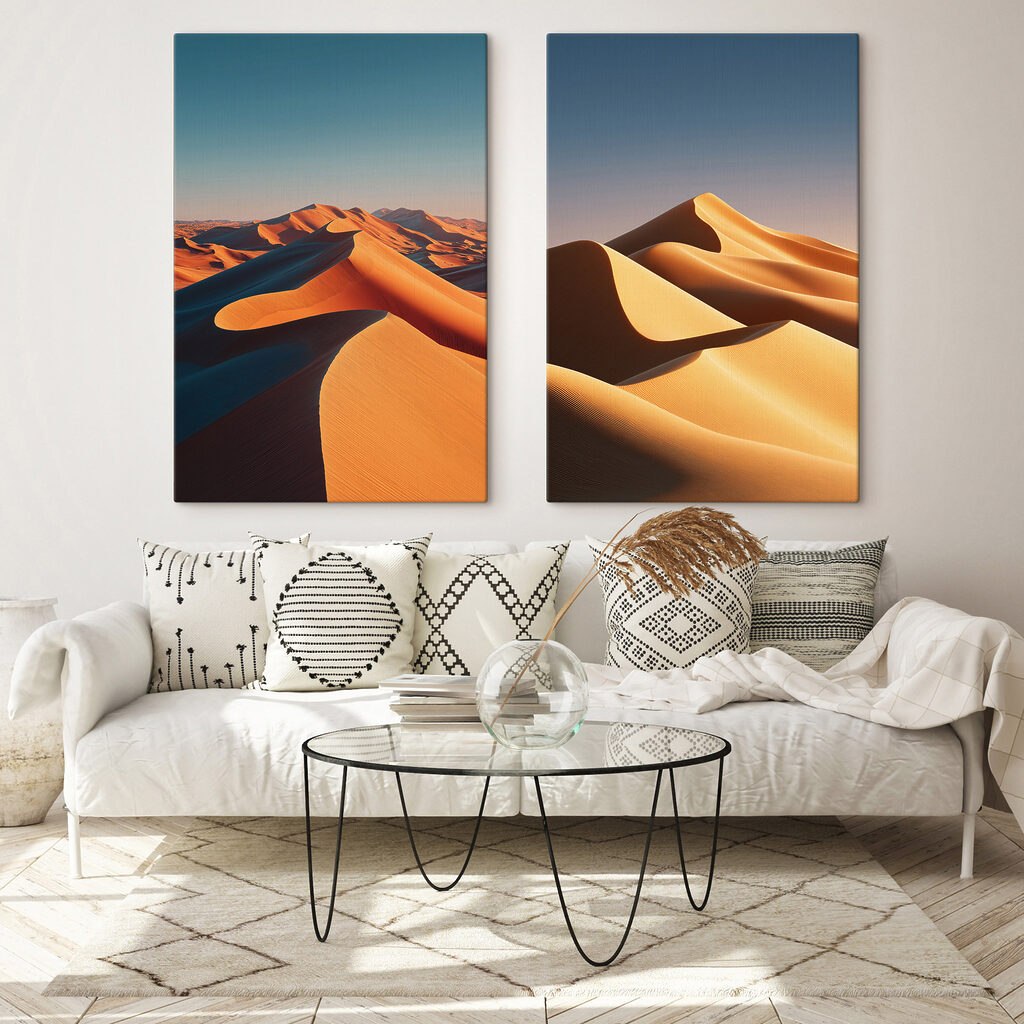 Comparison of sand dunes Comparison of sand dunes